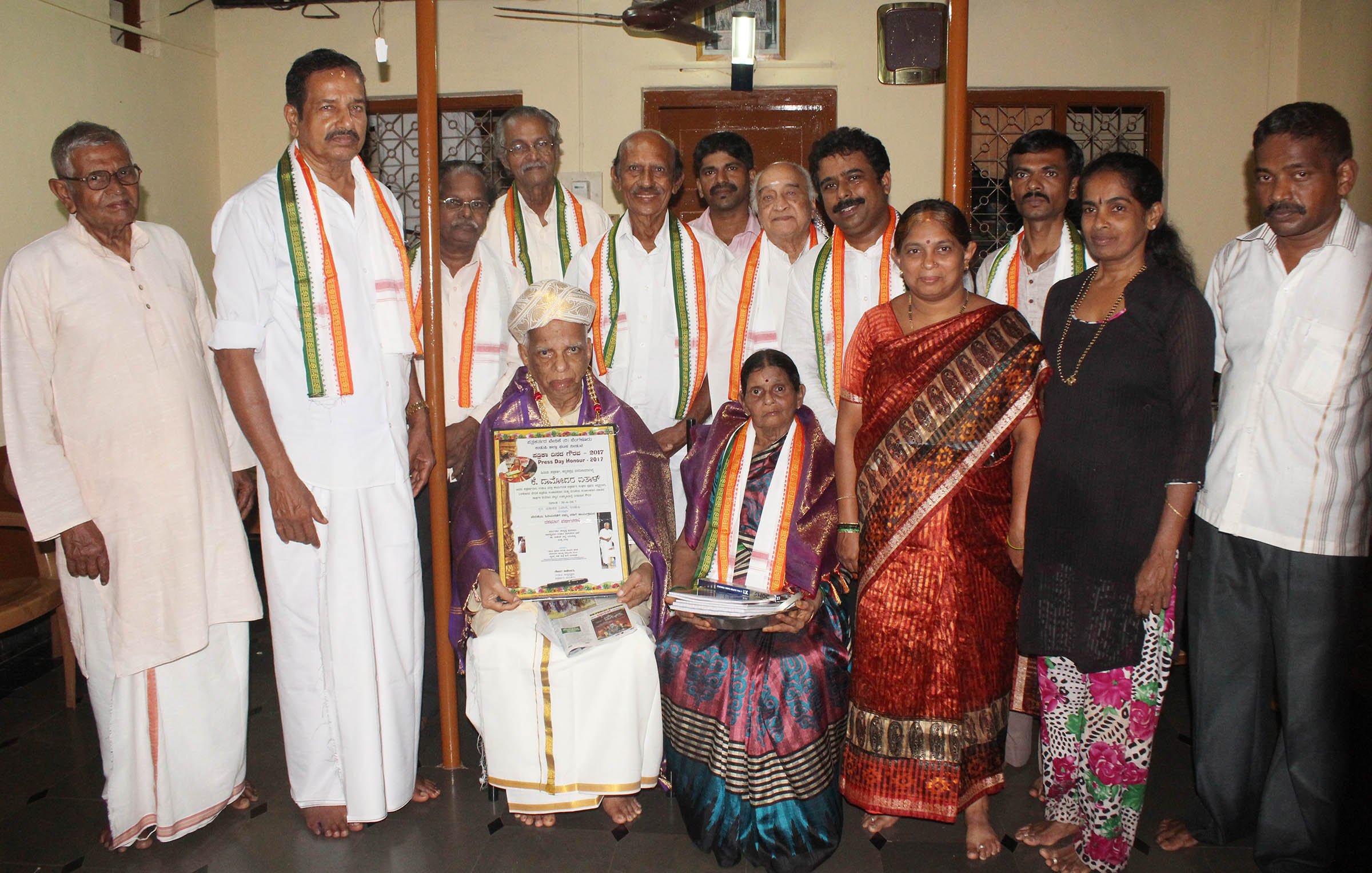 ದಾಮೋದರ್ ಐತಾಳ್‌ಗೆ ಪತ್ರಿಕಾ ದಿನದ ಗೌರವ